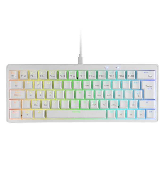 MARS GAMING TECLADO MECÁNICO RGB COMPACTO 60%