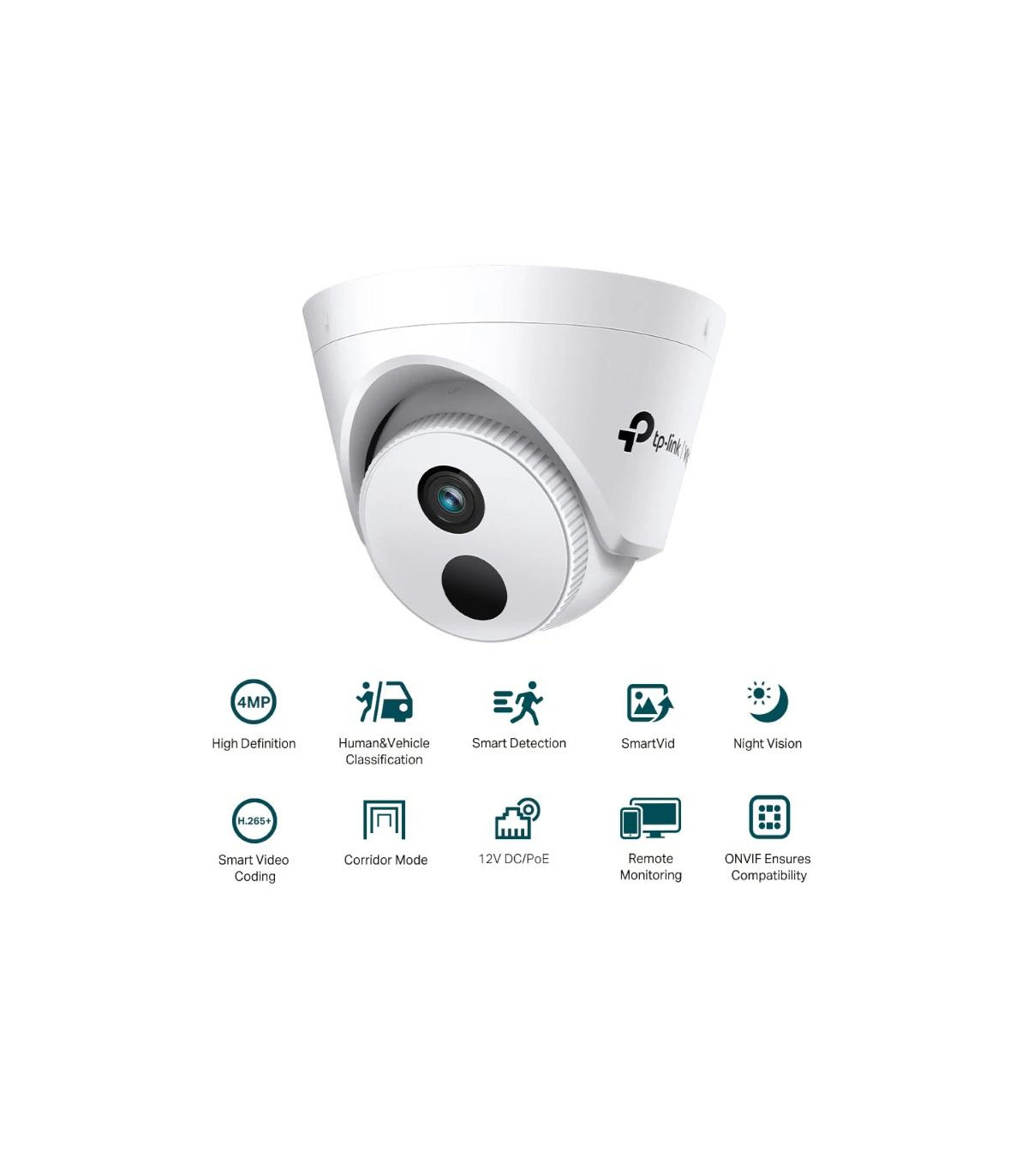 VIGI Cámara IP Turret C440I 4MP Plástico IR 2.8mm