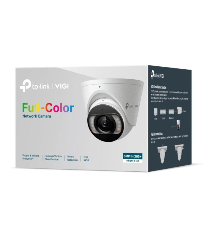 VIGI S455(2.8mm) Cámara NW Turret 5MP Full-Color