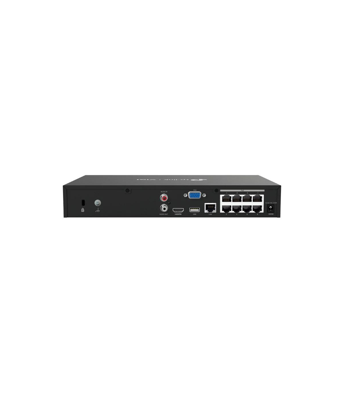 VIGI Grabador IP NVR1008H-8MP Rack 01 HDD 08 C PoE