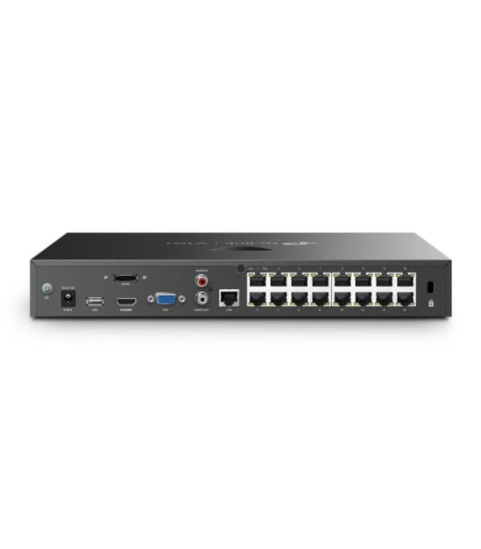 VIGI NVR2016H-16MP Grabador IP Rack 02 HDD 16 C Po