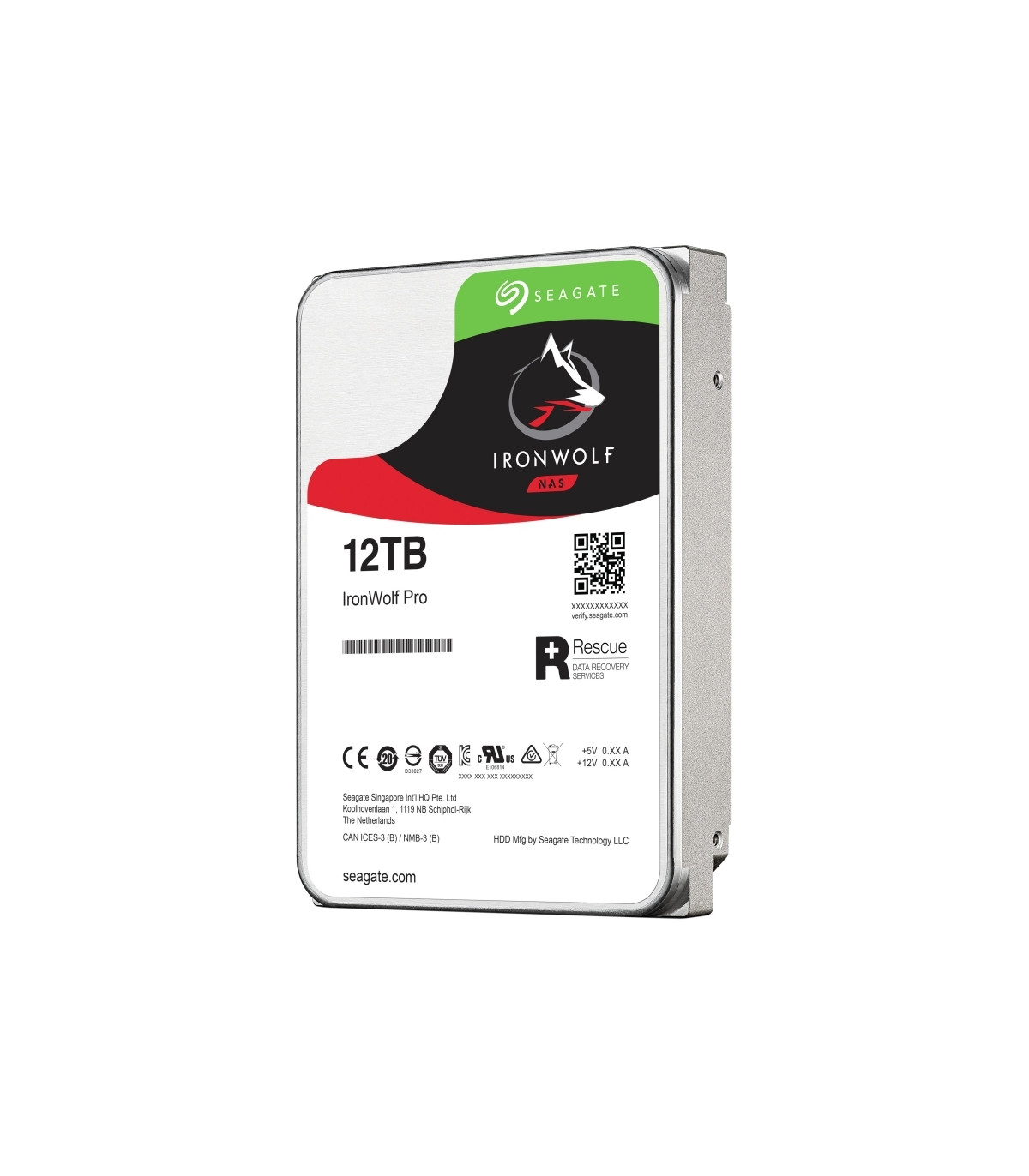 Seagate IronWolf NAS ST12000VN0008 12TB 3.5" SATA3