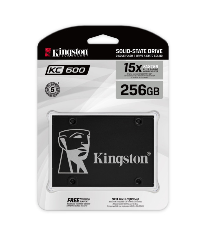 Kingston SKC600/256G SSD NAND TLC 3D 2.5"