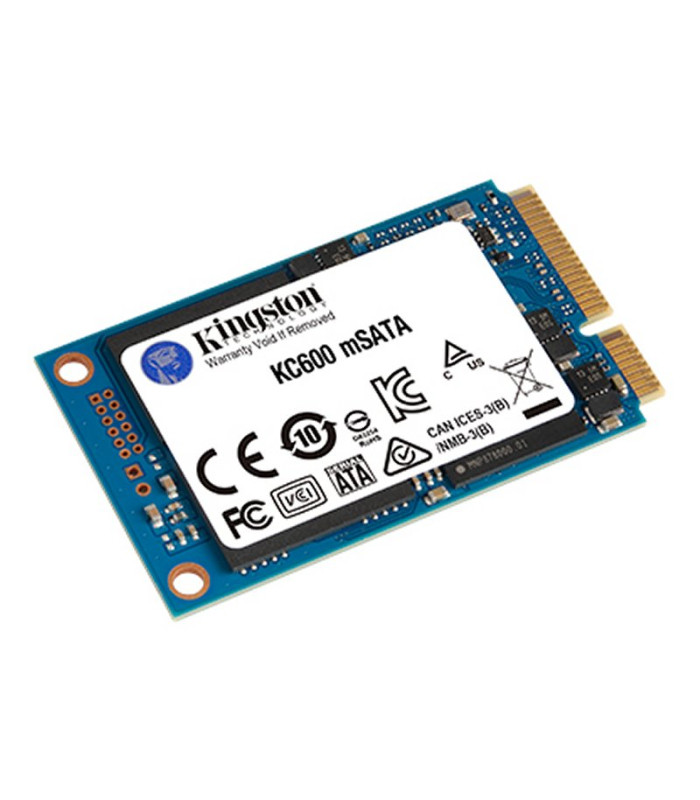 Kingston SKC600MS/512G SSD 512GB TLC 3D mSATA