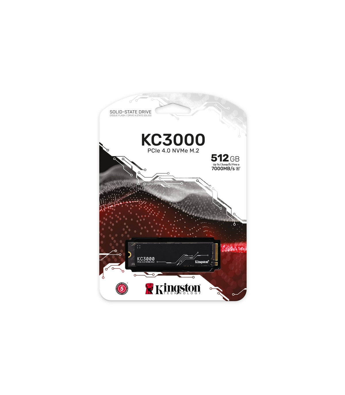 Kingston SKC3000S/512G SSD 512GB NVMe PCIe 4.0