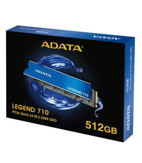 ADATA SSD LEGEND 710 512GB PCIe Gen3 x4 NVMe 1.4