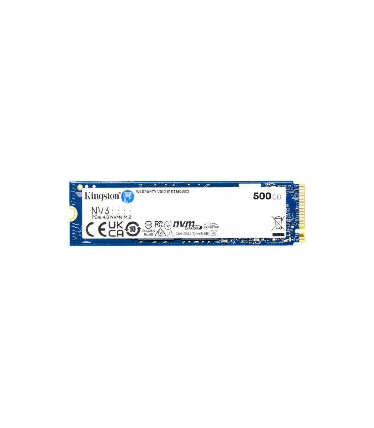 Kingston NV3 SSD 500GB PCIe NVMe Gen 4.0