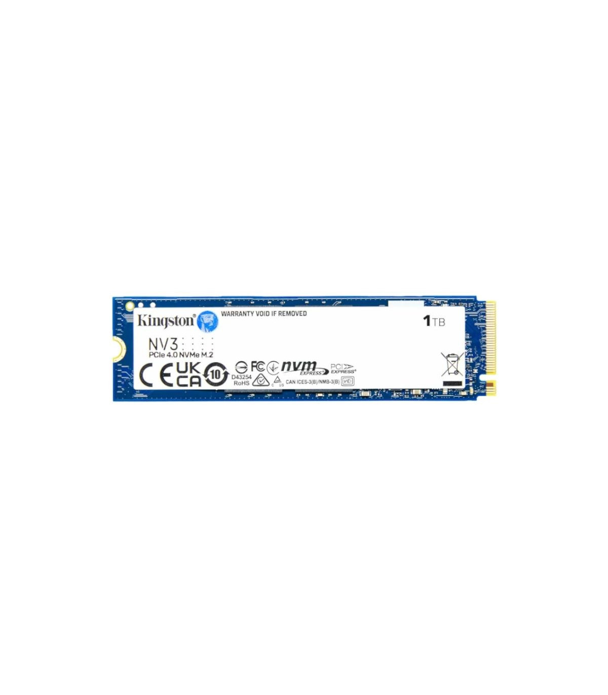 Kingston NV3 SSD 1TB PCIe NVMe Gen 4.0