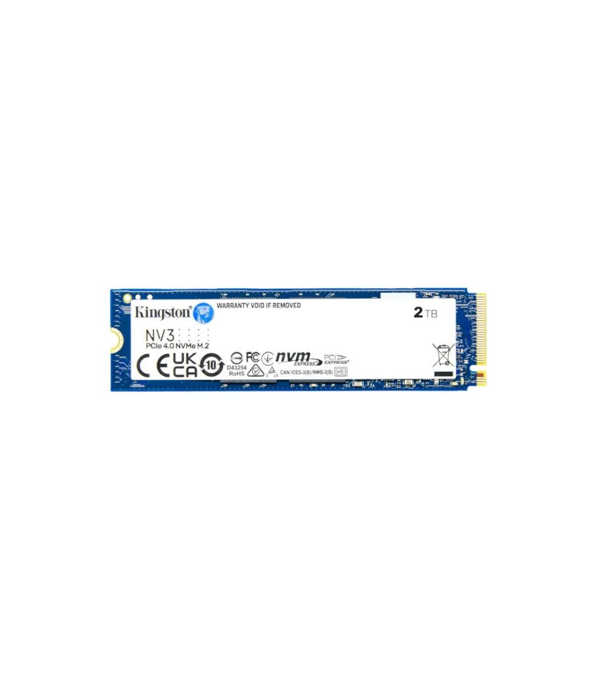 Kingston NV3 SSD 2TB PCIe NVMe Gen 4.0