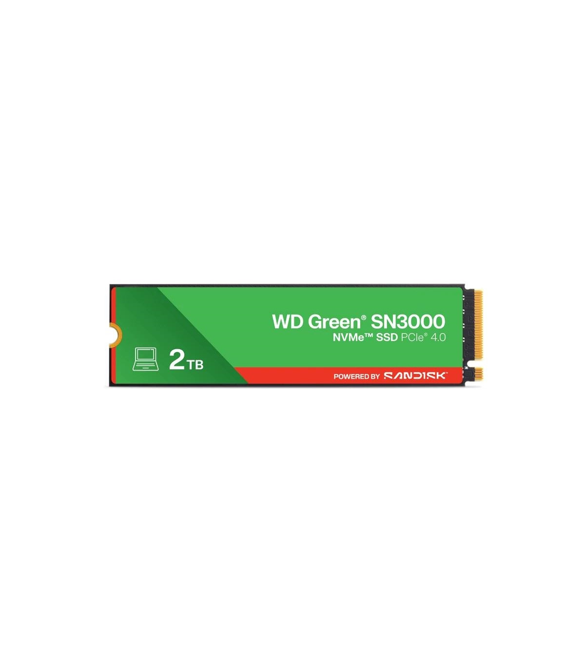 WD Green SN3000 SSD 2TB PCIe Gen4  NVMe