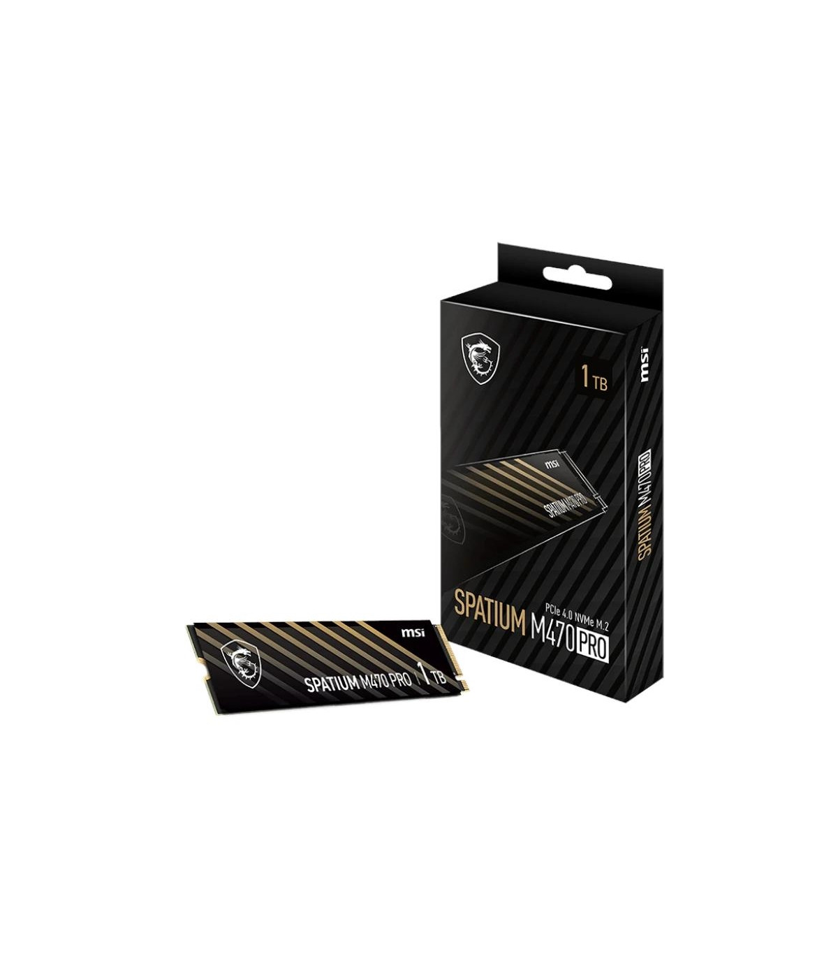 MSI SSD Spatium M470 Pro 1Tb PCIe 4.0 NVMe 6000Mbs