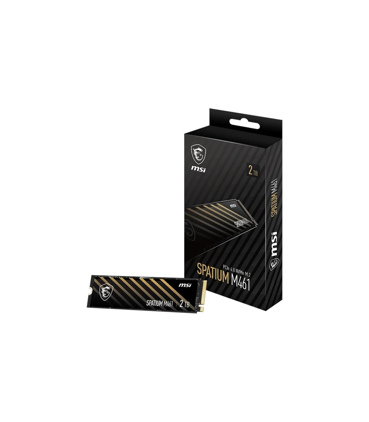 MSI SSD Spatium M461 2Tb PCIe 4.0 NVMe 5000 Mb-s