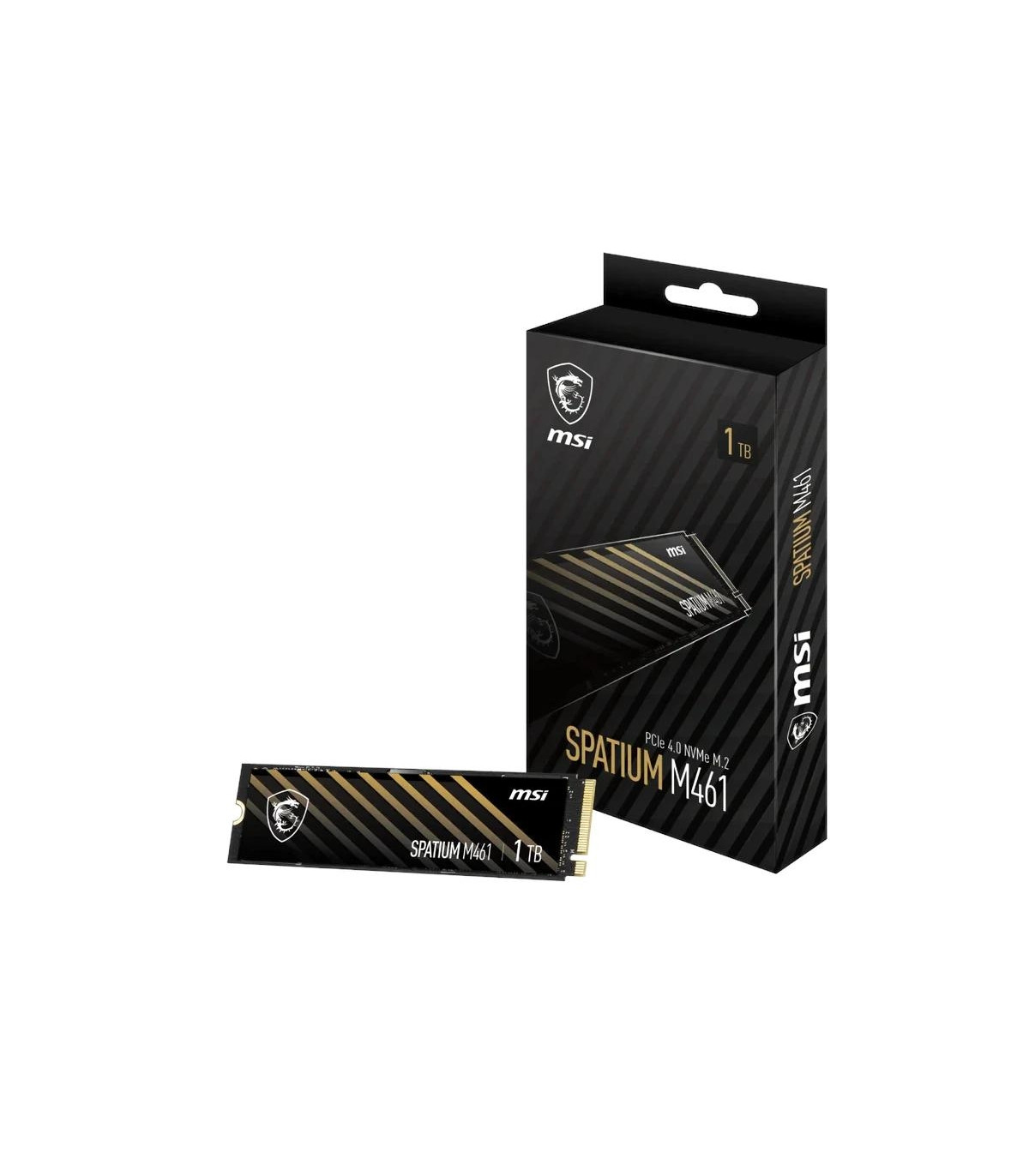 MSI SSD Spatium M461 1Tb PCIe 4.0 NVMe 5000 Mb-s