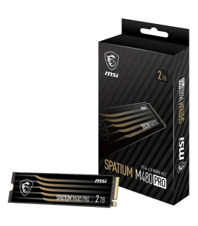 MSI SSD Spatium M480 Pro 2Tb PCIe 4.0 NVMe 7400Mbs