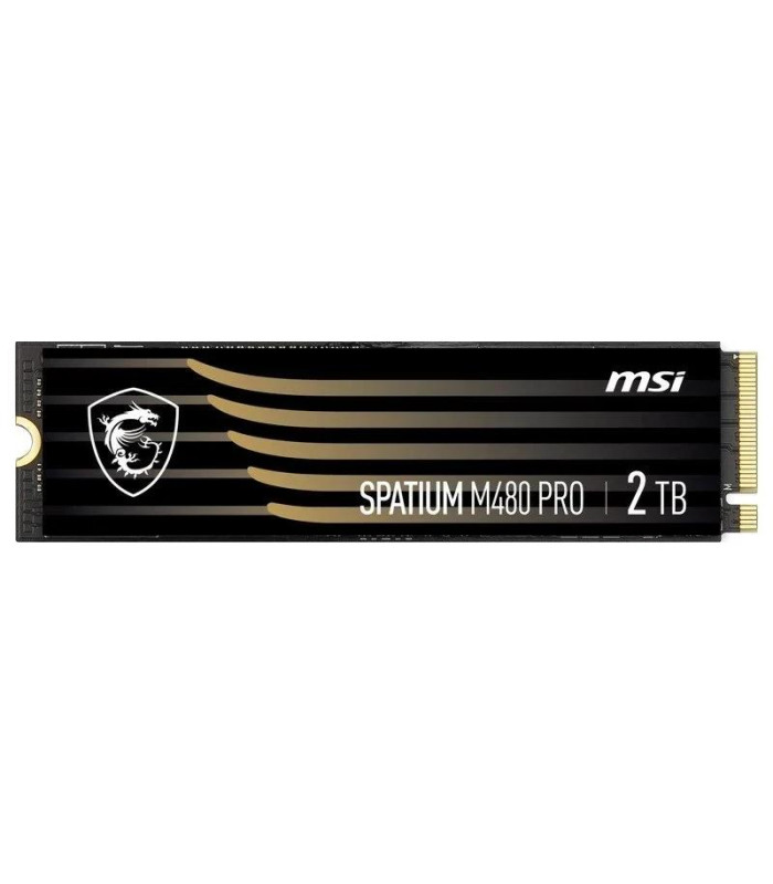 MSI SSD Spatium M480 Pro 2Tb PCIe 4.0 NVMe 7400Mbs