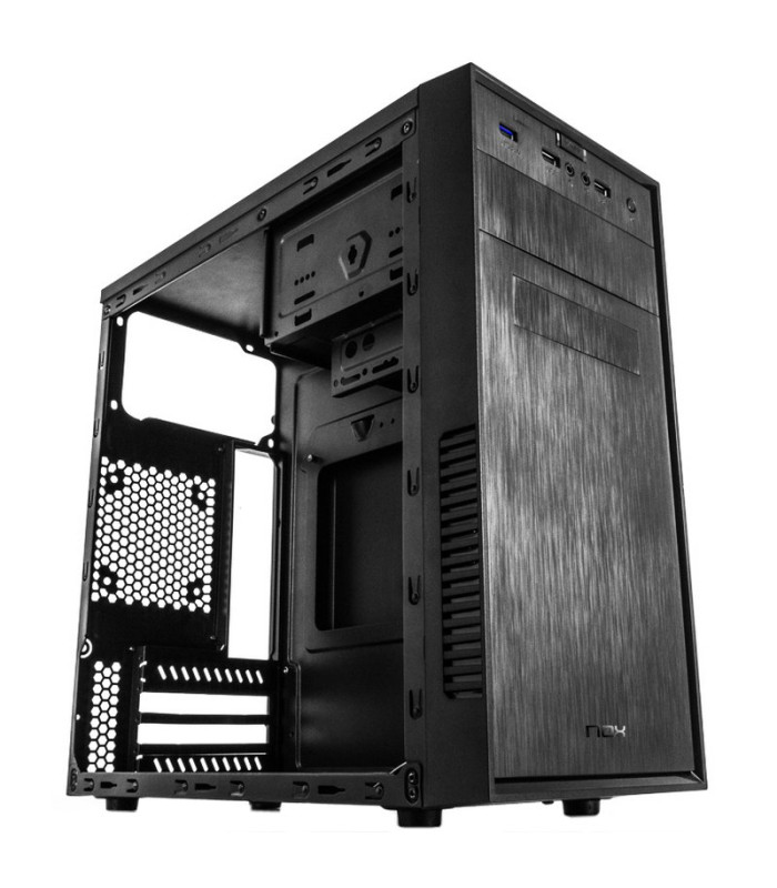 Nox Caja Micro ATX Forte USB3.0 Vent.12cm Negra