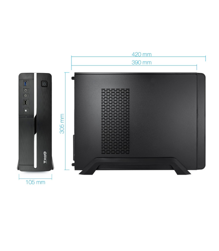 Tooq Caja Micro ATX/ITX TQC-3005U3 500W USB3.0