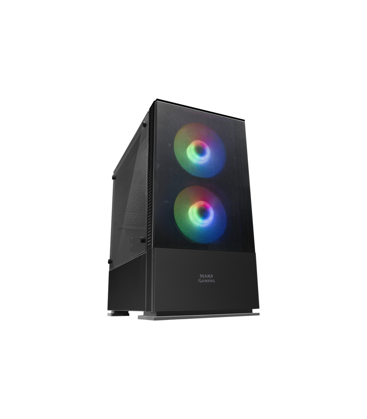 Mars Gaming Caja MCZ PREMIUM M-ATX 2X FRGB Negra