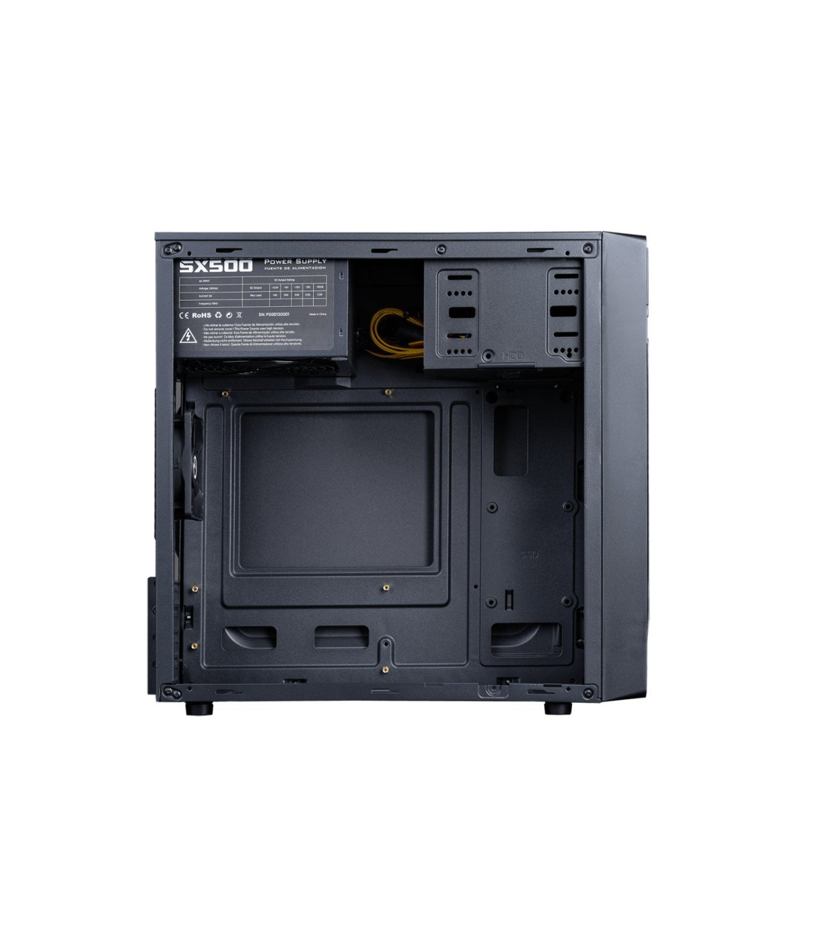 Hiditec caja MicroAtx Q2 PRO 2 USB 3,0+C.READER