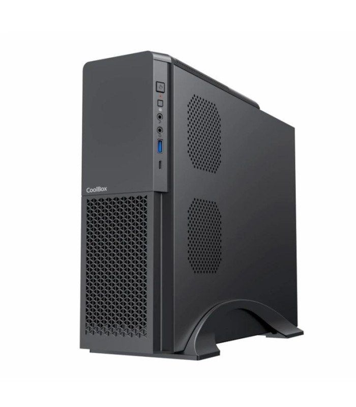COOLBOX CAJA MATX T313 SLIM FTE.500GR-S 500W USB-C