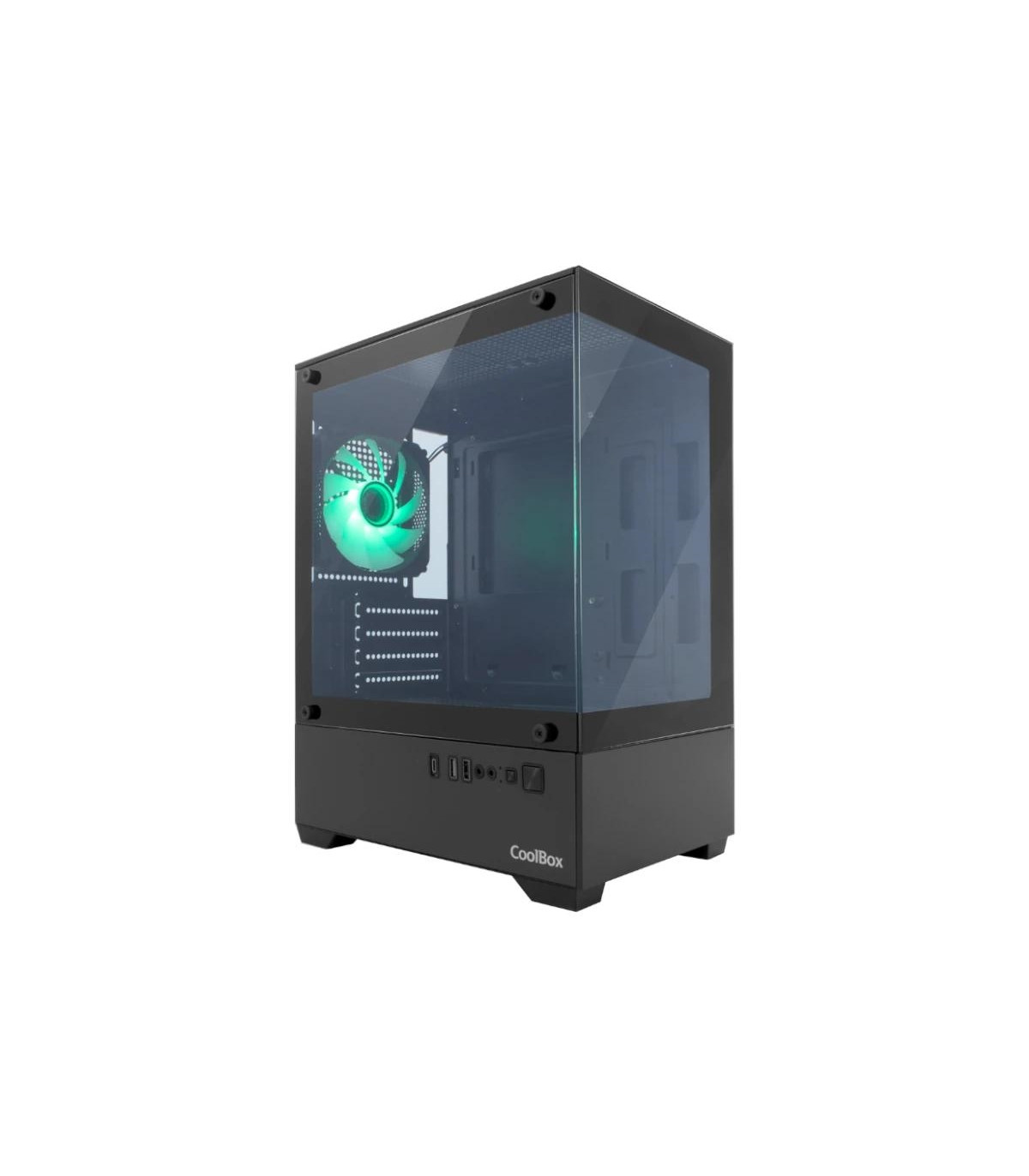 Coolbox Caja Gaming MATX GM200 V.Lite S.FTE ARGB N