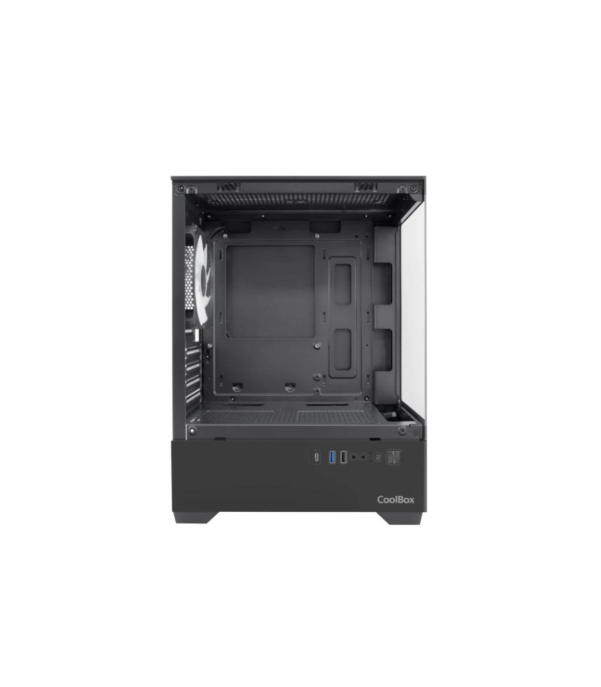 Coolbox Caja Gaming MATX GM200 V.Lite S.FTE ARGB N