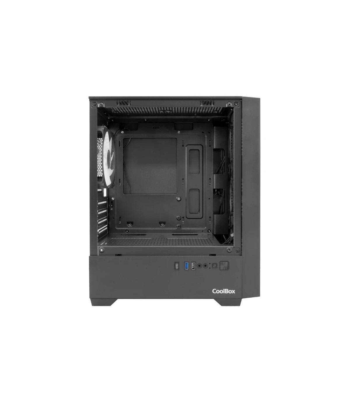 Coolbox Caja Gaming MATX GM200 F.Mesh S.FTE ARGB N