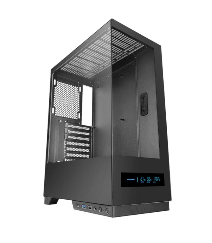 MARS GAMING Caja Atx Pantalla Monitor Negro