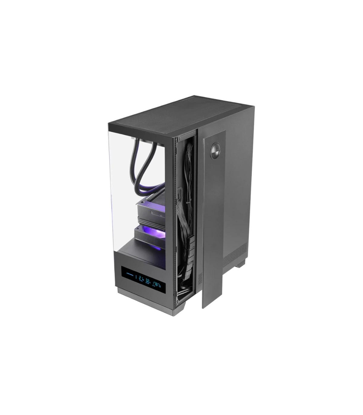 MARS GAMING Caja Atx Pantalla Monitor Negro