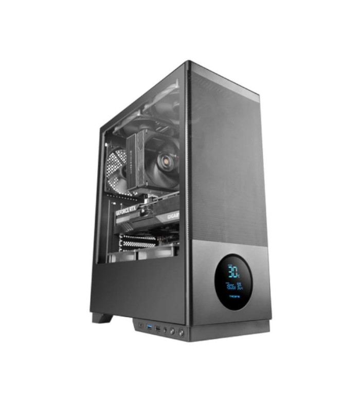 TACENS Caja Atx Pantalla Ventis 3X120mm Negro