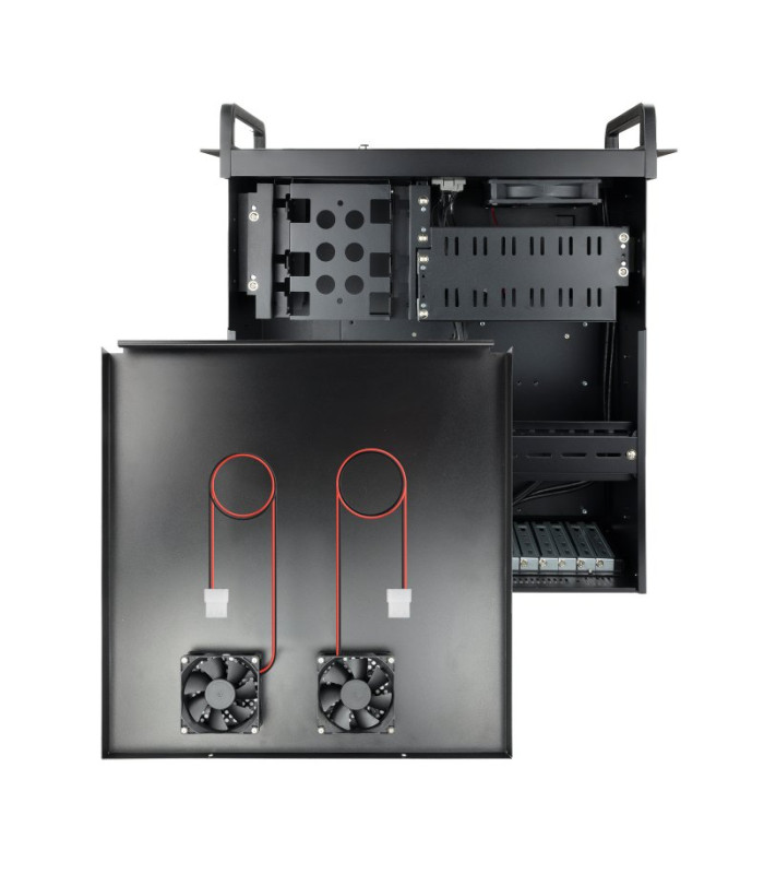 Tooq Caja RACK-406N-USB3 4U 19" ATX Sin F.A Negro