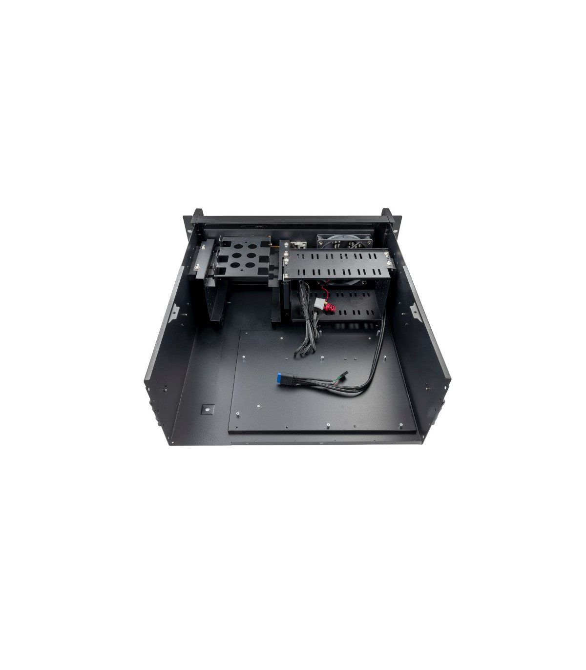 Tooq Caja RACK-406N-USB3 4U 19" ATX Sin F.A Negro