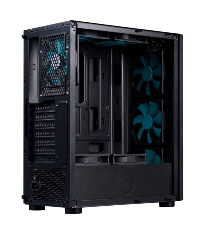 Hiditec Semitorre V20 PRO ARGB CRISTAL TEMPLADO