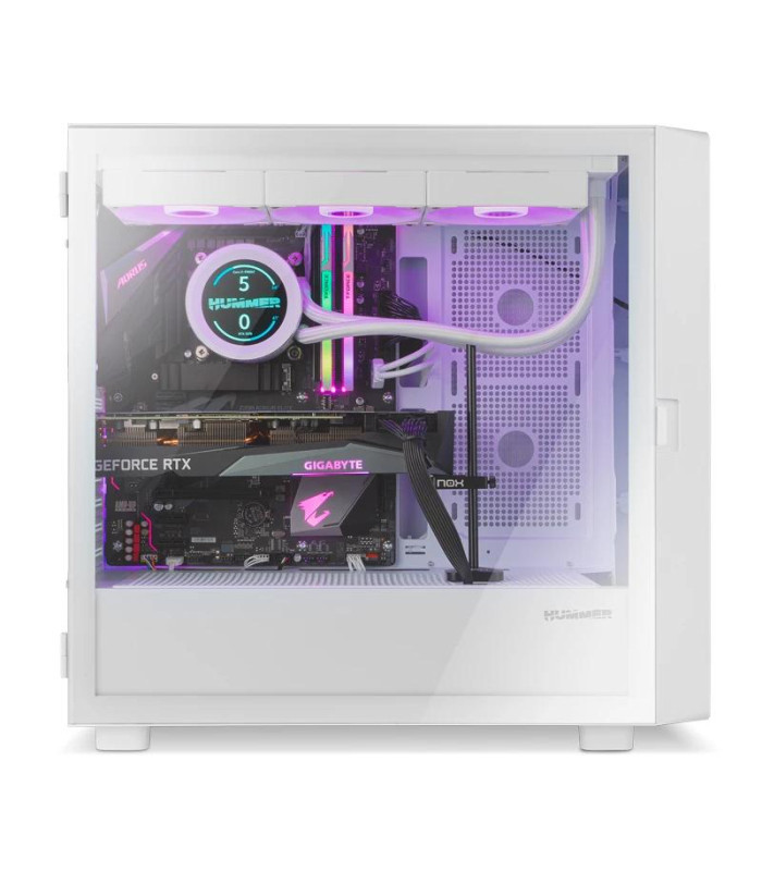 Nox Semitorre HUMMER BIOSpantalla LCD 8" BLANCO