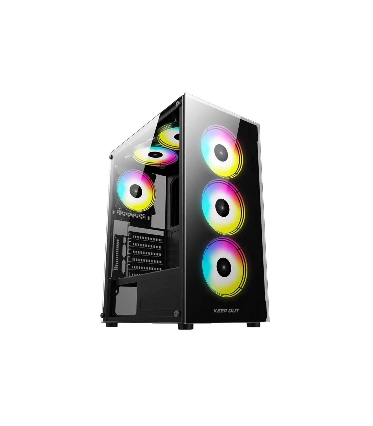 Keep Out Caja ATX XC-210 Glass Black USB3.0