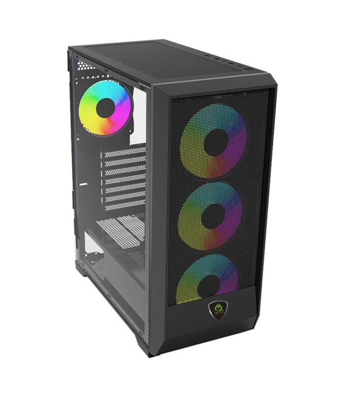 Keep Out Caja Atx XC-501 Mesh Black Usb3.0+type c