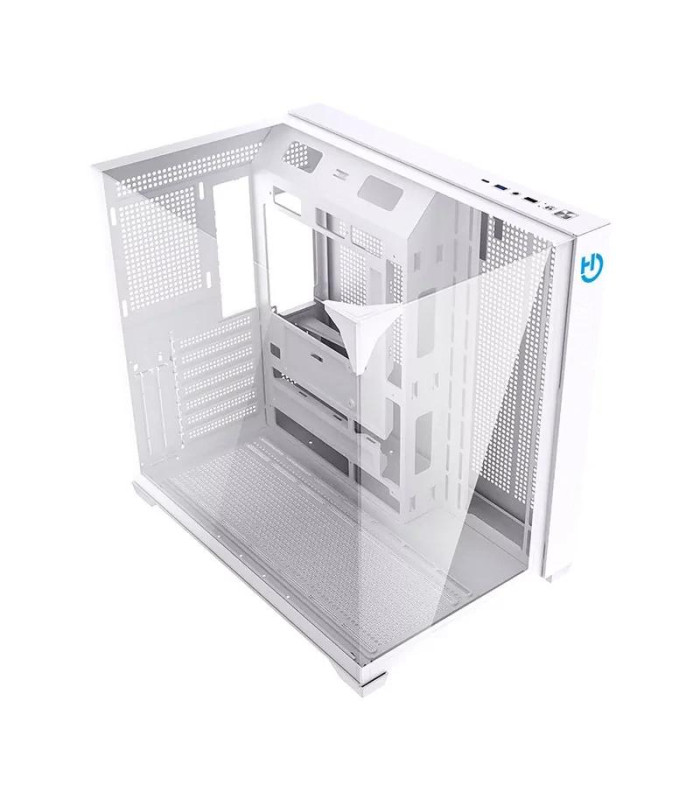 Hiditec Caja ATX Gaming Sky White USB 3.1 TYPE-C