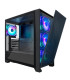 Coolbox Caja Gaming ATX Ge-2000 DualView  S/Fte