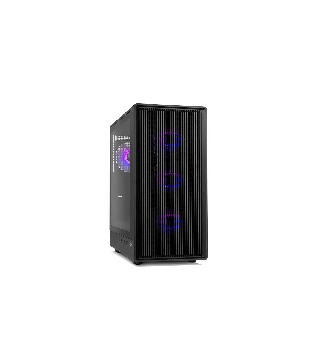 NOX Semitorre INFINITY IOTA  ARGB Negro USB 3.0