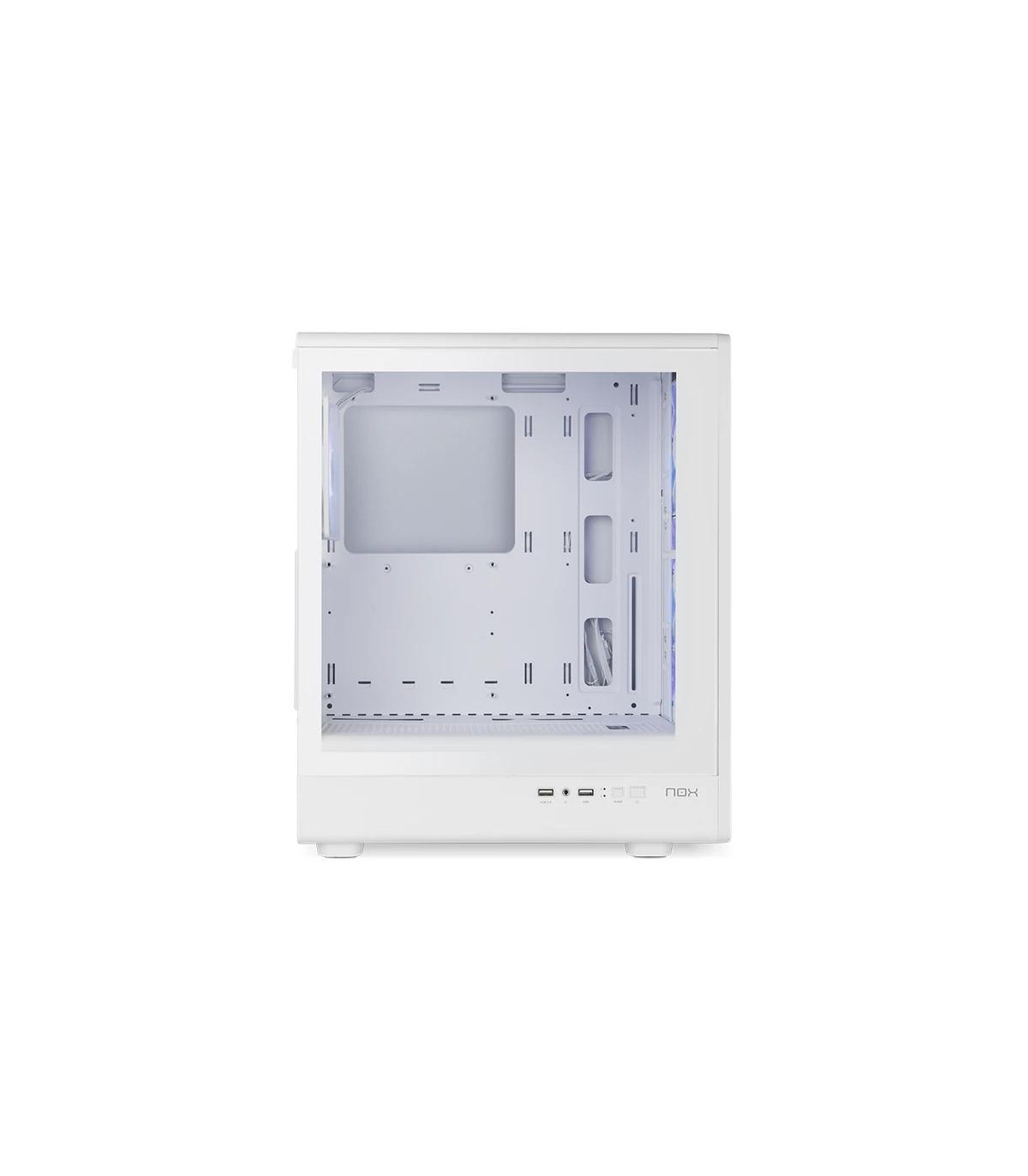 NOX Semitorre INFINITY IOTA ARGB Blanco USB 3.0