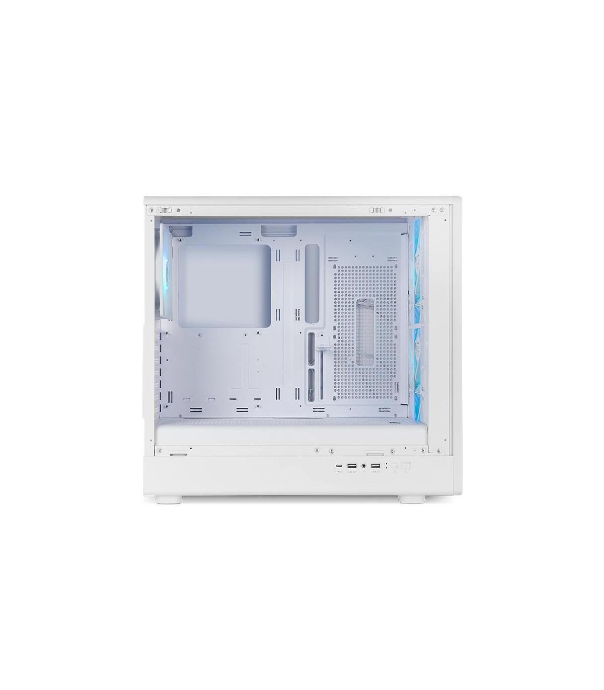NOX Semitorre Hummer AERO Hyperflow ARGB Blanco
