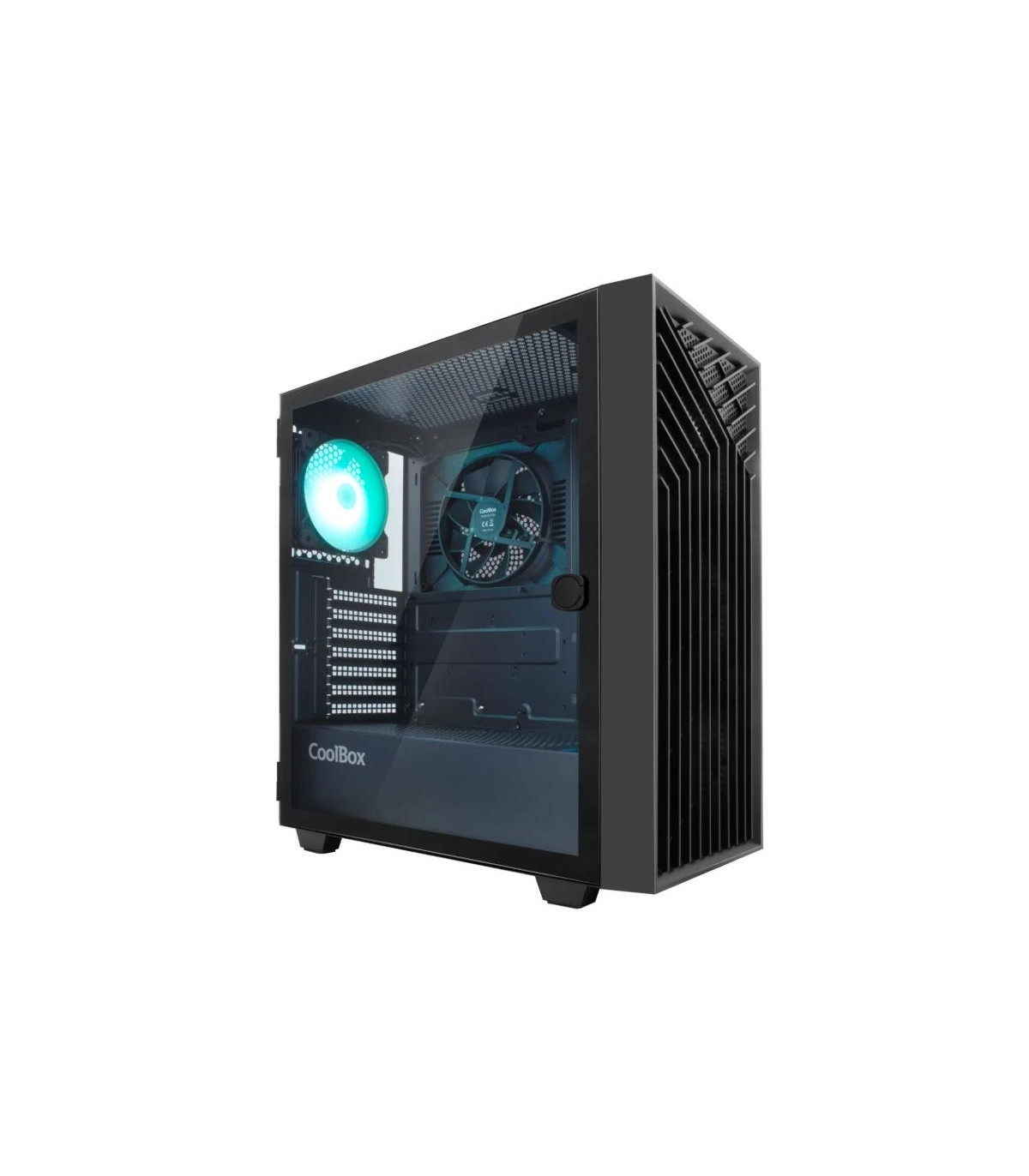 Coolbox Caja Gaming ATX GA300 GRIDLINE Black