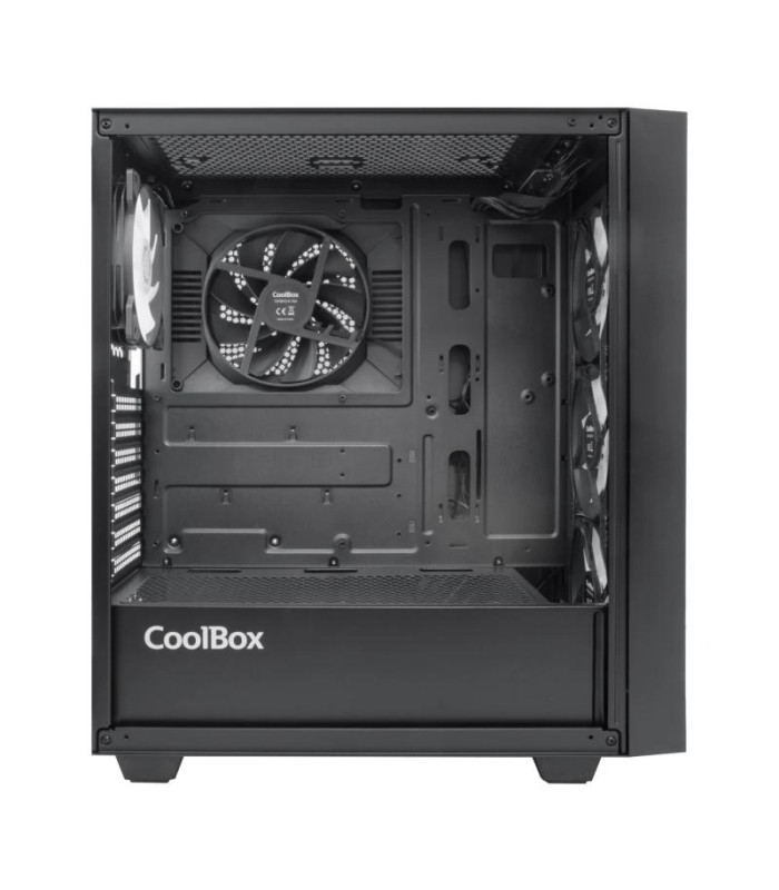 Coolbox Caja Gaming ATX GA300 GRIDLINE Black