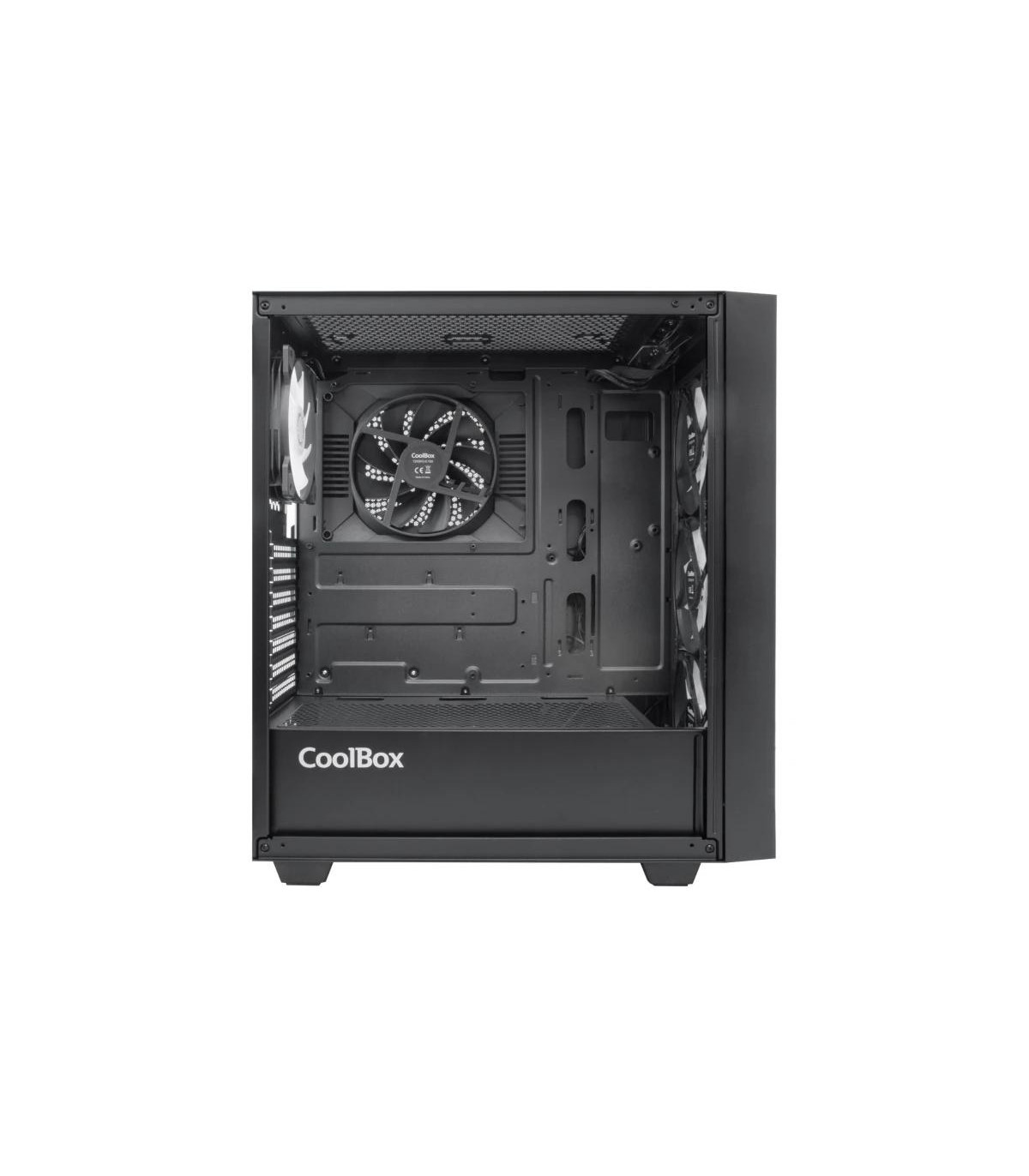 Coolbox Caja Gaming ATX GA300 GRIDLINE Black