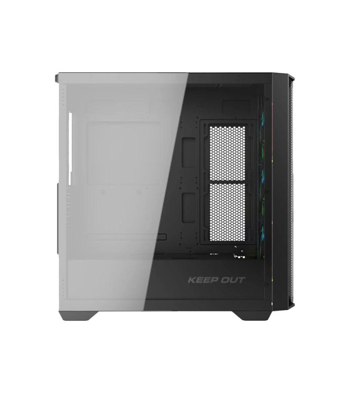 Keep Out Caja M-Atx KO XC-500 ARGB USB3 BlackGlass