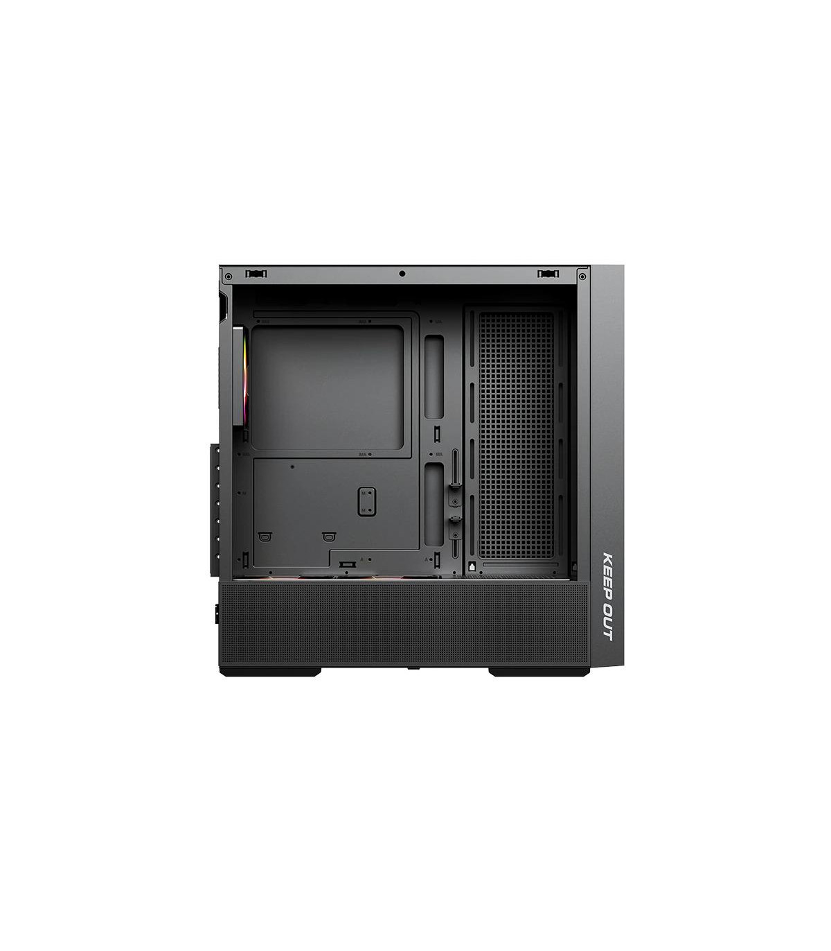Keep Out Caja M-Atx KO XC-805 MESH ARGB USB3 Black