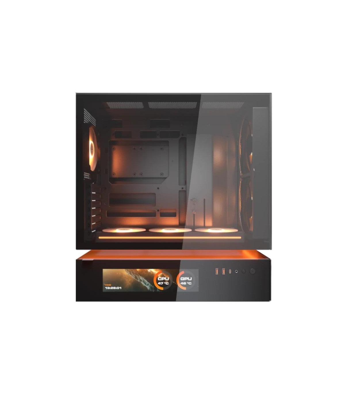 Cougar Caja Semitorre CFV235 Mesh Vision Black