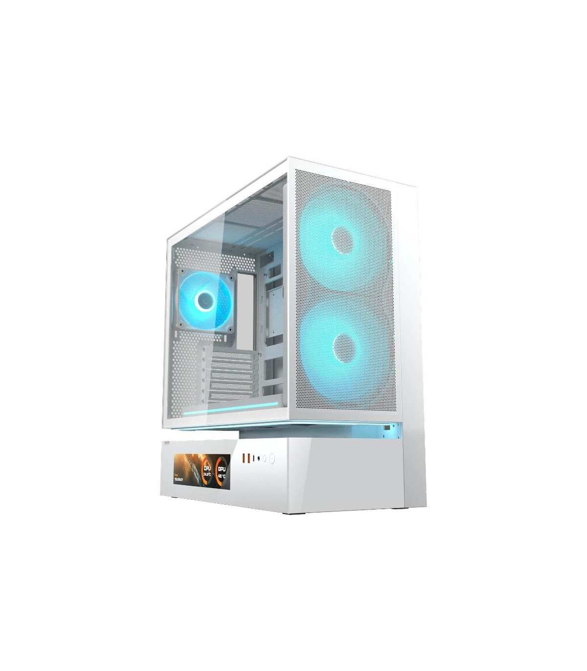 Cougar Caja Semitorre CFV235 Mesh Vision White