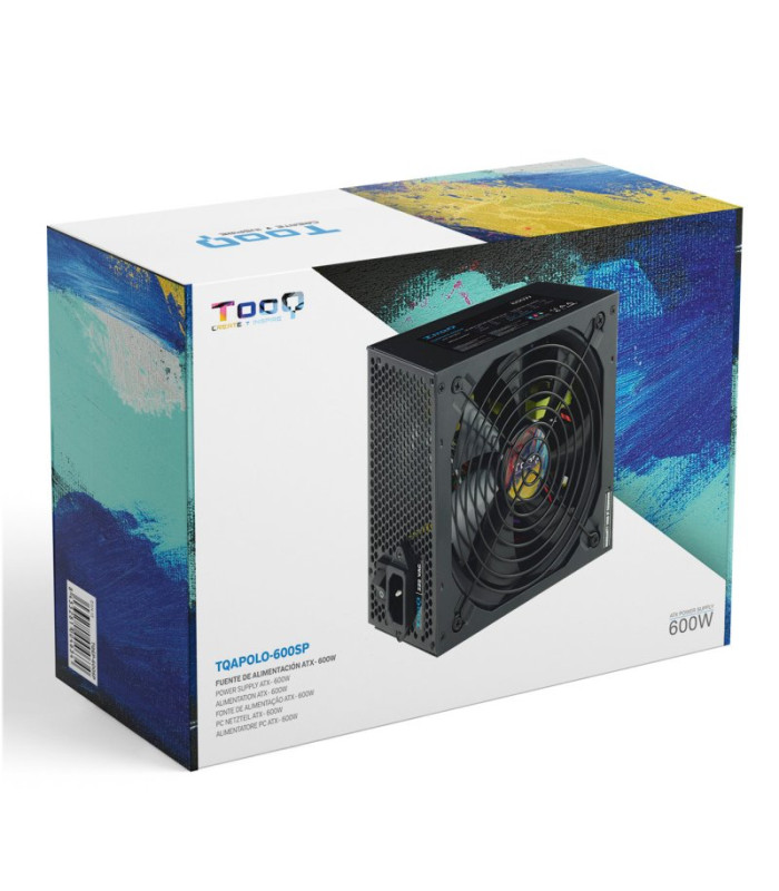 Tooq Fuente Alimentación TQAPOLO-600SP 600W