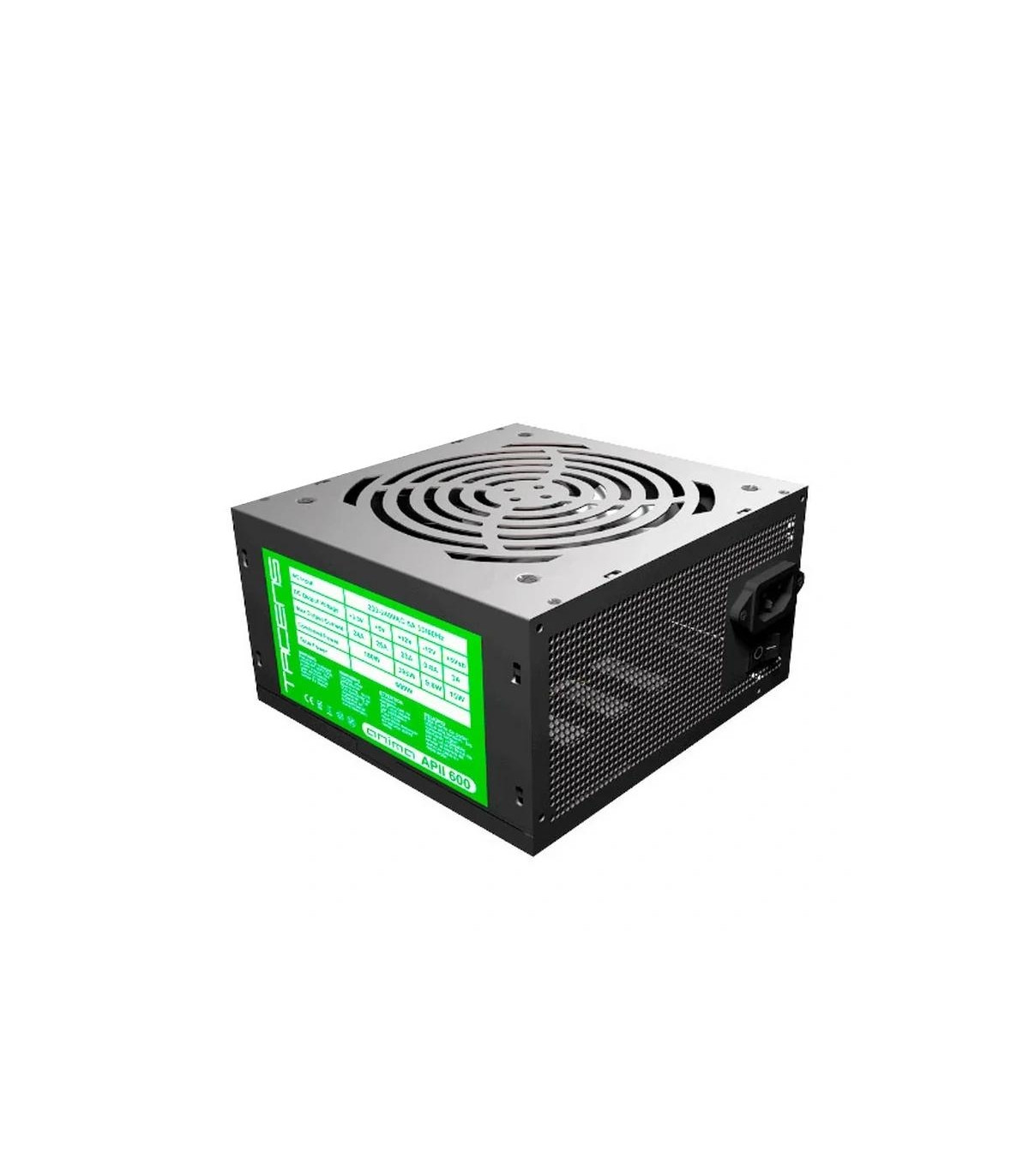 TACENS ANIMA APIII600 600W PSU FULL SAFETY BLACK